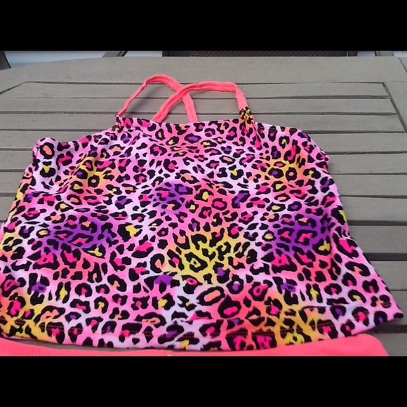 Girls 2 PC swimsuit size 14-16 - Picture 3 of 5